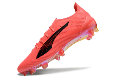 Puma Ultra Ultimate FG Firm Ground Soccer Cleats - Pink/Black/Gold