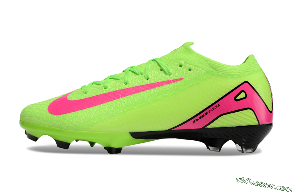 Nike Air Zoom Mercurial Vapor 16 Elite FG Firm Ground Soccer Cleats - Jade/Pink/Black 2