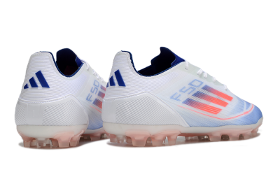 Adidas F50 Elite AG Artificial Grass Soccer Cleats - White/Blue/Red