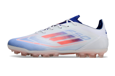 Adidas F50 Elite AG Artificial Grass Soccer Cleats - White/Blue/Red