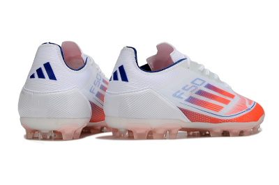 Adidas F50 Elite AG Artificial Grass Soccer Cleats - White/Red/Blue