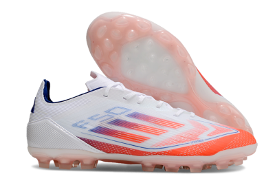 Adidas F50 Elite AG Artificial Grass Soccer Cleats - White/Red/Blue