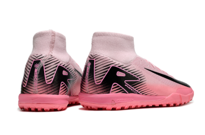 Nike Air Zoom Mercurial Superfly 10 Elite TF Artificial Turf Soccer Shoes - Pink/Black
