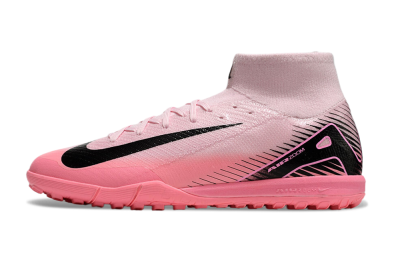 Nike Air Zoom Mercurial Superfly 10 Elite TF Artificial Turf Soccer Shoes - Pink/Black