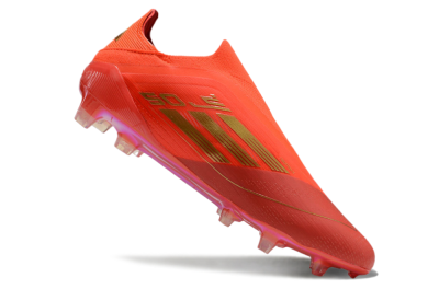 Adidas F50 Elite FG Firm Ground Soccer Cleats - Red/Gold