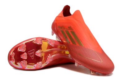 Adidas F50 Elite FG Firm Ground Soccer Cleats - Red/Gold