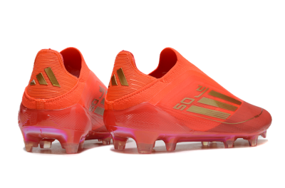 Adidas F50 Elite FG Firm Ground Soccer Cleats - Red/Gold