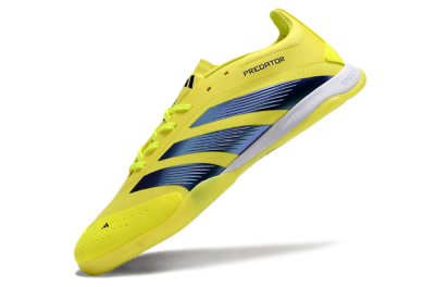 Adidas Predator 24 Elite IC Indoor & Futsal Soccer Shoes - Yellow/Blue/White