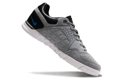 Nike Street Gato IC Indoor & Futsal Soccer Shoes - Grey/Blue/Black