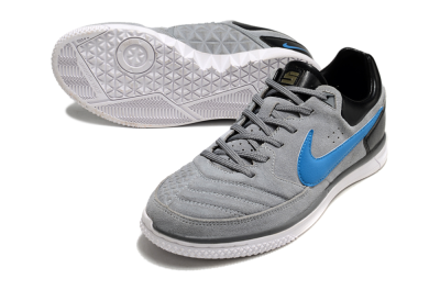 Nike Street Gato IC Indoor & Futsal Soccer Shoes - Grey/Blue/Black