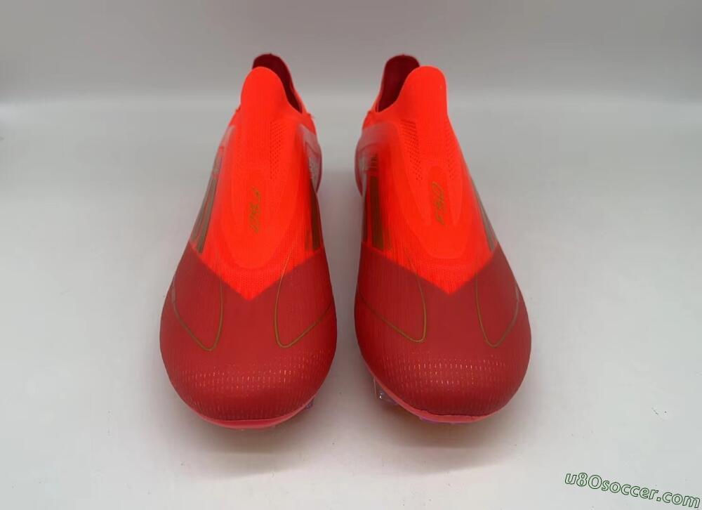 Adidas F50 Elite FG Firm Ground Soccer Cleats - Red/Gold