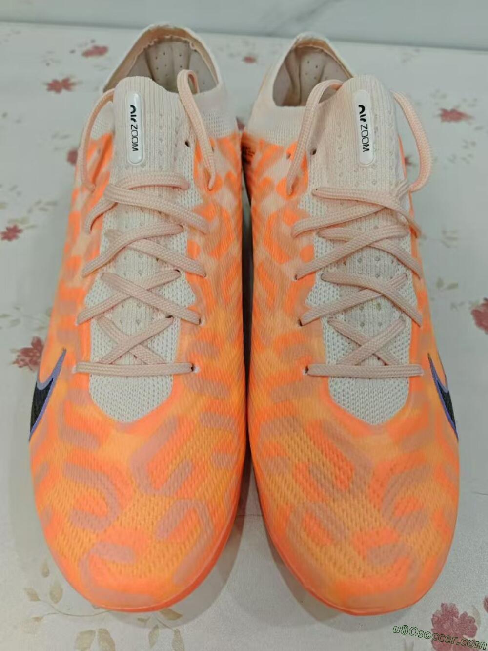 Nike Air Zoom Mercurial Vapor 15 Elite FG Firm Ground Soccer Cleats - Orange/Black/Purple