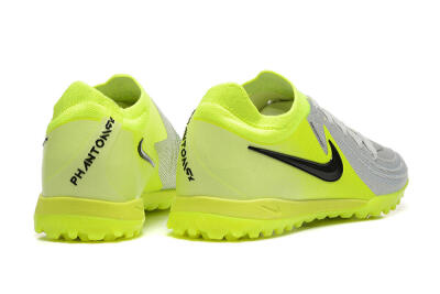 Nike Phantom GX 2 Elite TF Artificial Turf Soccer Shoes - Grey/Yellow/Black