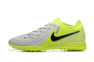 Nike Phantom GX 2 Elite TF Artificial Turf Soccer Shoes - Grey/Yellow/Black