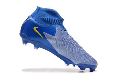 Nike Phantom Luna Elite FG Firm Ground Soccer Cleats - Blue/Silver/Yellow