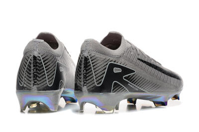 Nike Air Zoom Mercurial Vapor 16 Elite FG Firm Ground Soccer Cleats - Grey/Black/White/Gold