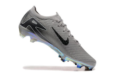 Nike Air Zoom Mercurial Vapor 16 Elite FG Firm Ground Soccer Cleats - Grey/Black/White/Gold