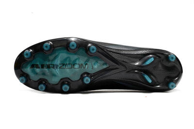 Nike Air Zoom Mercurial Superfly 10 Elite AG Artificial Grass Soccer Cleats - Blue/Silver/Jade