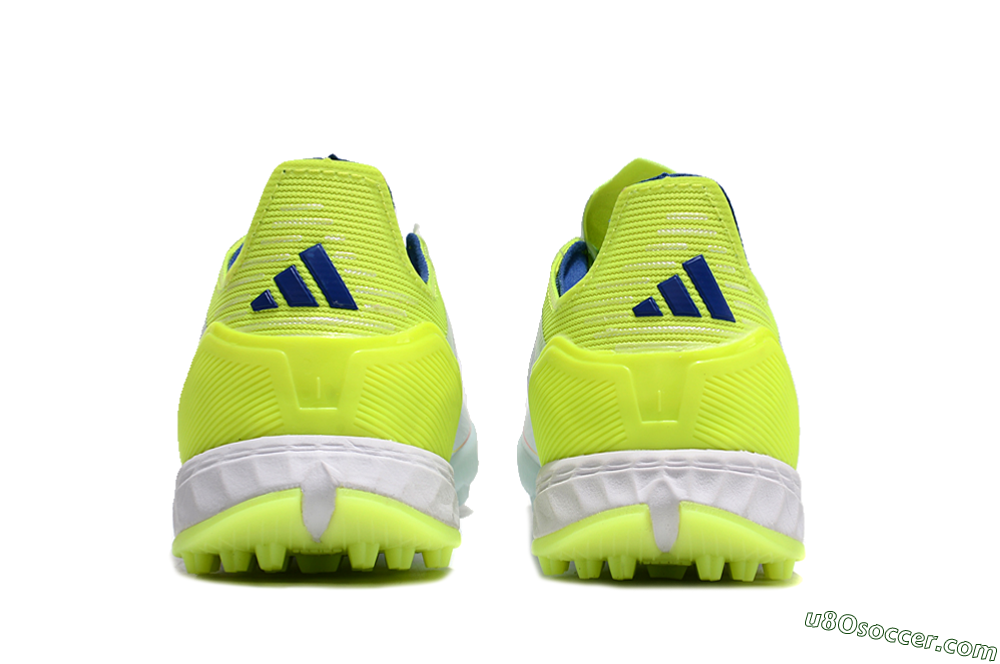 Adidas F50 Elite TF Artificial Turf Soccer Shoes - Jade/Blue/Yellow 5