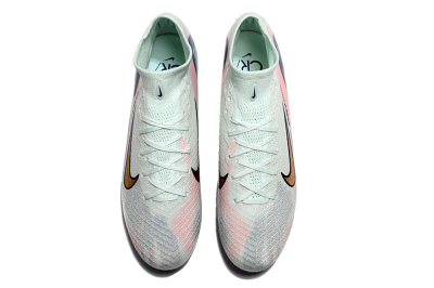 Nike Air Zoom Mercurial Superfly 10 Elite AG Artificial Grass Soccer Cleats - Jade/Yellow/Pink/Blue
