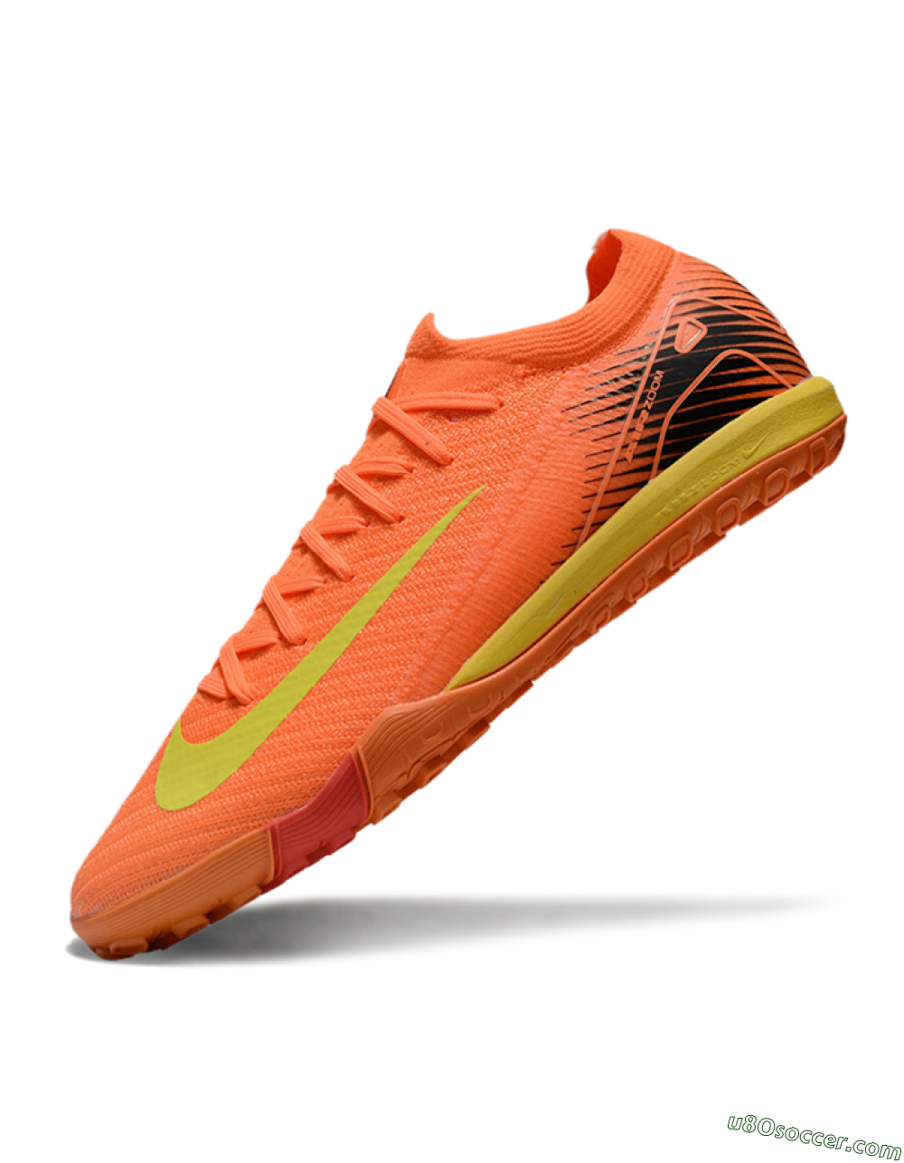 Nike Air Zoom Mercurial Vapor 16 Elite TF Artificial Turf Soccer Shoes - Orange/Yellow/Black 5