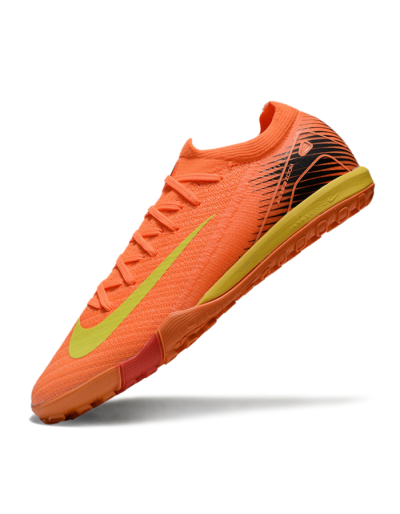 Nike Air Zoom Mercurial Vapor 16 Elite TF Artificial Turf Soccer Shoes - Orange/Yellow/Black