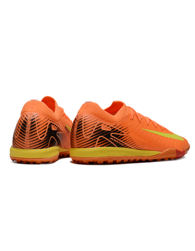 Nike Air Zoom Mercurial Vapor 16 Elite TF Artificial Turf Soccer Shoes - Orange/Yellow/Black