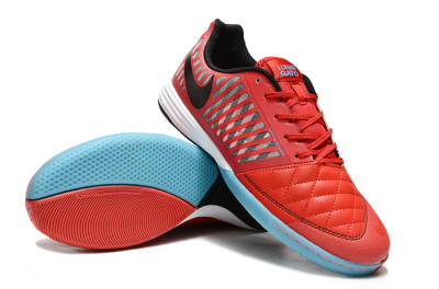Nike Lunar Gato 2 IC Indoor & Futsal Soccer Shoes - Red/Black/Blue/White