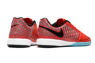 Nike Lunar Gato 2 IC Indoor & Futsal Soccer Shoes - Red/Black/Blue/White