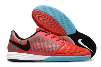 Nike Lunar Gato 2 IC Indoor & Futsal Soccer Shoes - Red/Black/Blue/White