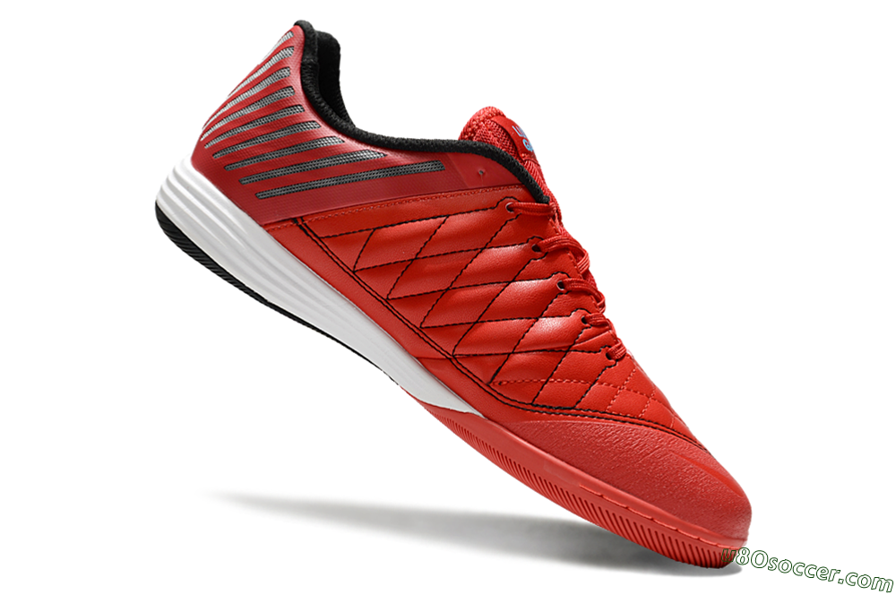 Nike Lunar Gato 2 IC Indoor & Futsal Soccer Shoes - Red/Black/Blue/White 4