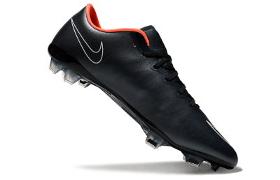 Nike Mercurial Vapor 10 FG Firm Ground Soccer Cleats - Black/White/Orange