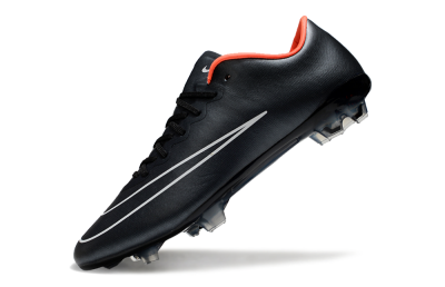Nike Mercurial Vapor 10 FG Firm Ground Soccer Cleats - Black/White/Orange