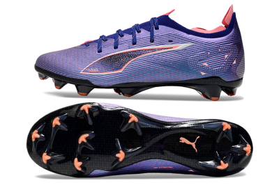 Puma Ultra 5 Ultimate FG Firm Ground Soccer Cleats - Purple/Red/White