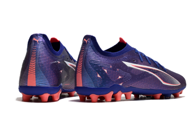 Puma Ultra 5 Ultimate MG Multi Ground Soccer Cleats - Purple/Red/White