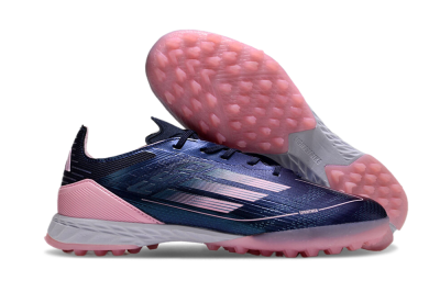 Adidas F50 Elite TF Artificial Turf Soccer Shoes - Blue/Pink/White