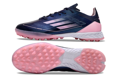 Adidas F50 Elite TF Artificial Turf Soccer Shoes - Blue/Pink/White