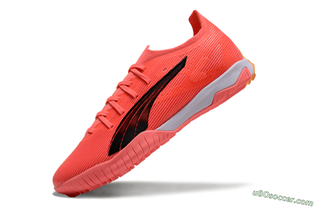 Puma Ultra 5 Ultimate TF Artificial Turf Soccer Shoes - Red/Black/White 6