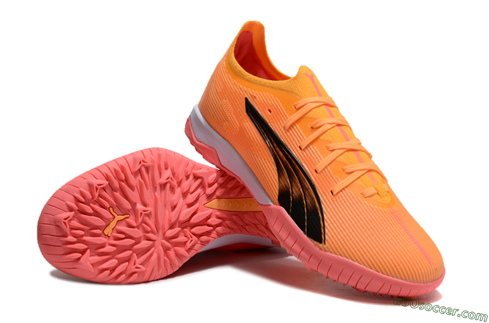 Puma Ultra 5 Ultimate TF Artificial Turf Soccer Shoes - Red/Black/White 3