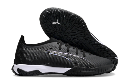 Puma Ultra 5 Ultimate TF Artificial Turf Soccer Shoes - Black/Blue/White
