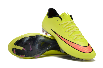 Nike Mercurial Vapor 10 FG Firm Ground Soccer Cleats - Yellow/Black/Red