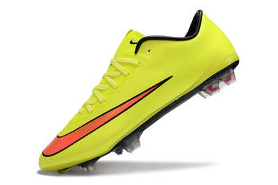 Nike Mercurial Vapor 10 FG Firm Ground Soccer Cleats - Yellow/Black/Red