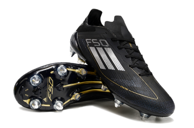 Adidas F50 Elite SG Soft Ground Soccer Cleats - Black/White