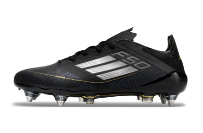 Adidas F50 Elite SG Soft Ground Soccer Cleats - Black/White