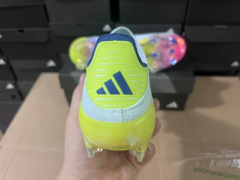 シューズ adidas f50 elite FG laceless adidas F50 Elite Laceless Firm Ground Cleats - White | Free