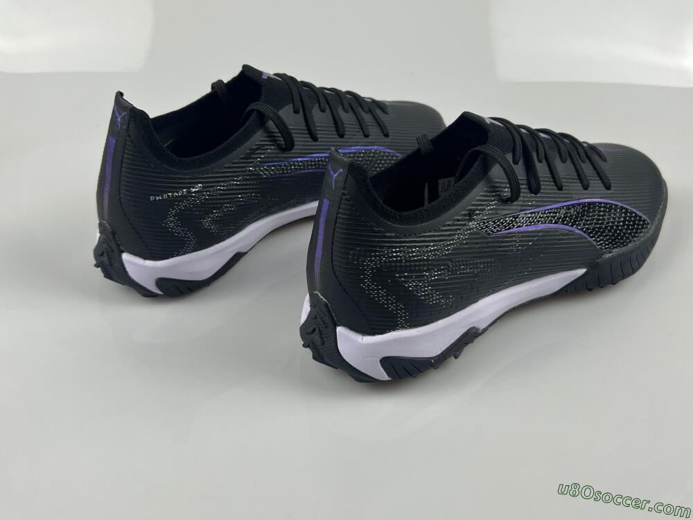 Puma Ultra 5 Ultimate TF Artificial Turf Soccer Shoes - Black/Blue/White