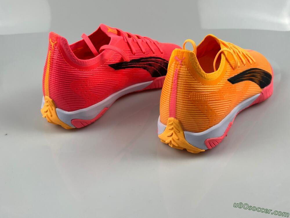 Puma Ultra 5 Ultimate TF Artificial Turf Soccer Shoes - Red/Black/White