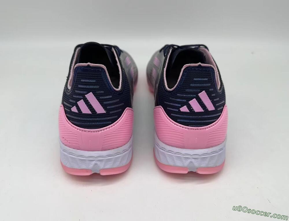 Adidas F50 Elite TF Artificial Turf Soccer Shoes - Blue/Pink/White