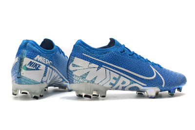 Nike Mercurial Vapor 13 Elite FG Firm Ground Soccer Cleats - Blue/White