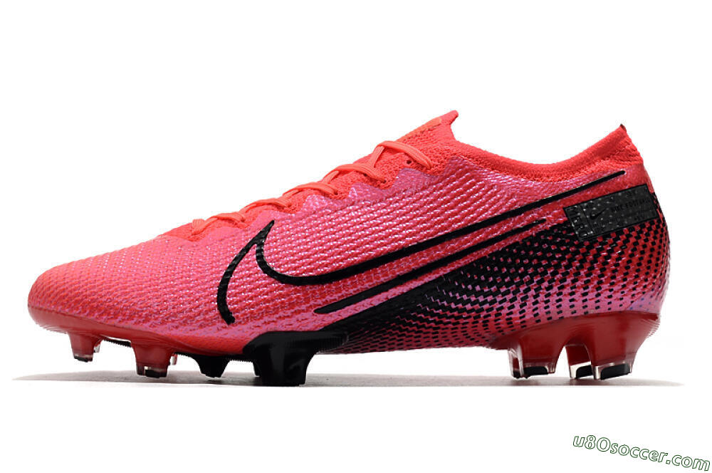 Nike Mercurial Vapor 13 Elite FG Firm Ground Soccer Cleats - Red/Black 2